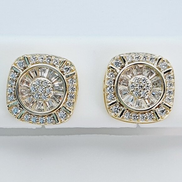 925 Sterling Silver Cubic Zirconia Earrings, U19254797 - Picture 6 of 11